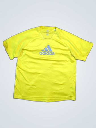 Adidas Yellow Performance T-Shirt