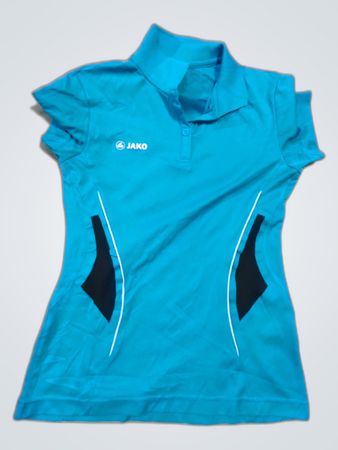 JAKO Women's Blue Polo Shirt