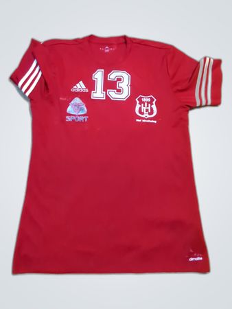 Adidas Red Rugby Jersey Number 13