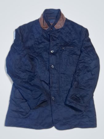 Luciano Barbera Navy Workwear Jacket