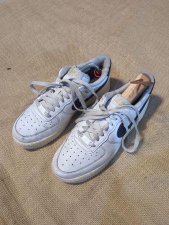 Nike Air Force 1 Sneakers White Navy