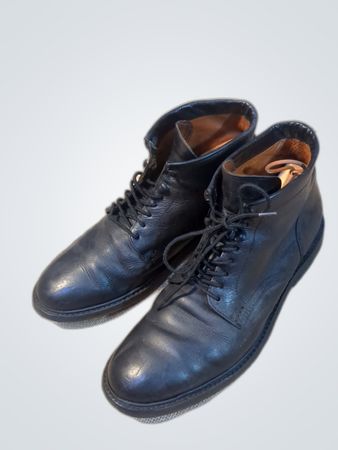Frye Black Leather Chukka Boots