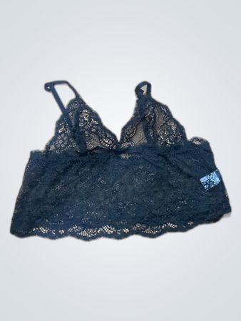 Unbranded Black Lace Camisole Top