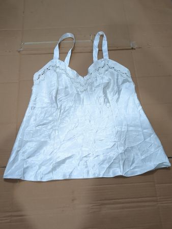 Marks & Spencer White Lace Trim Camisole