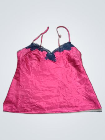 Boux Avenue Red Lace Trim Camisole