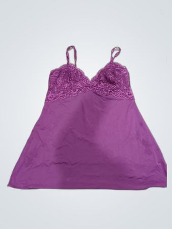 Pour Moi Purple Lace Trim Camisole