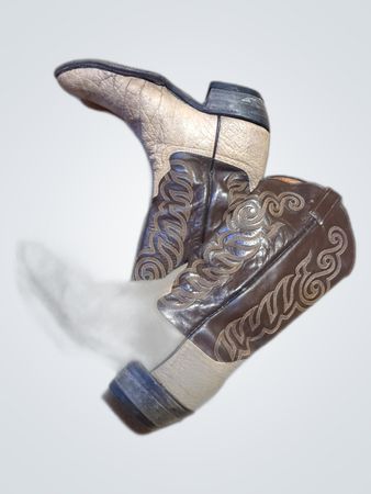 Unbranded Tan Leather Cowboy Boots