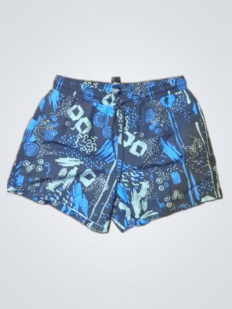 Abstract Print Swimming Shorts