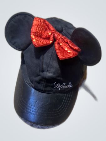 Disney Minnie Mouse Black Baseball Cap