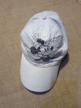 Disney Minnie Mouse White Baseball Cap