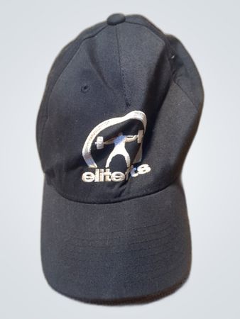 Elite Sports Black Baseball Cap