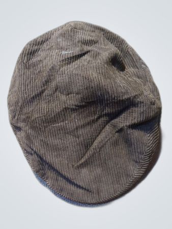 Brown Corduroy Cap