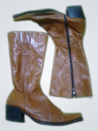 Brown Leather Boots