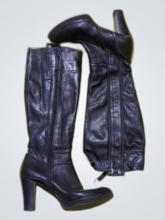 Black Leather Boots