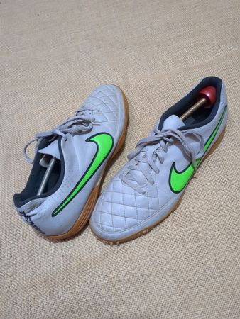 Nike Tiempo Legend Grey Green Sneakers