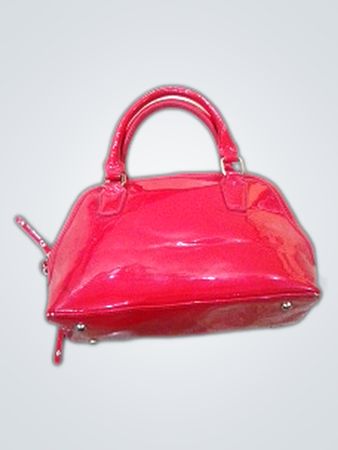BCBG Red Structured Handbag