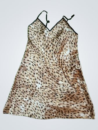 Secret Treasures Ladies Small Animal Print Chemise