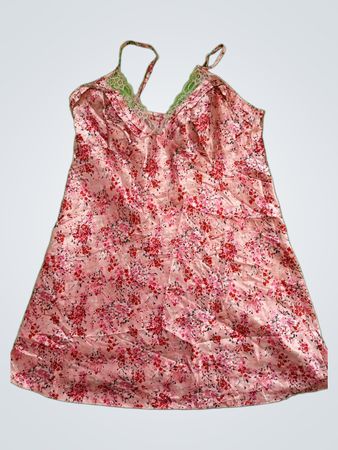 F&F Floral Lace Trim Slip Dress