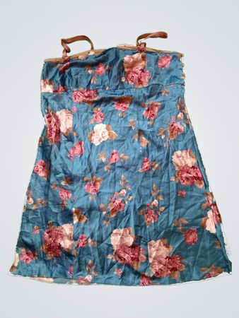 Unbranded Floral Satin Cami Dress
