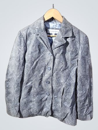 Liz Claiborne Snakeskin Print Blazer