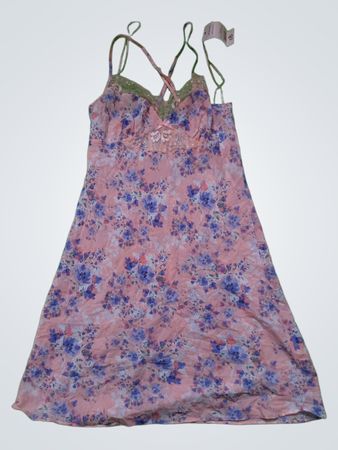 Pink Floral Nightgown