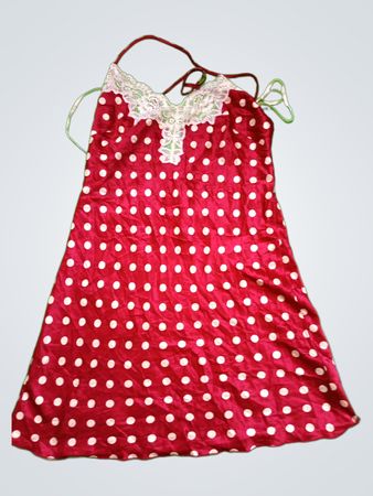 Red Polka Dot Nightgown