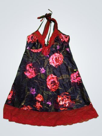 Women's Floral Halter Dress