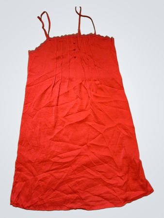Secret Possessions Red Lace Trim Cami Top