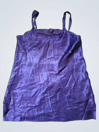 Unbranded Purple Satin Cami Top