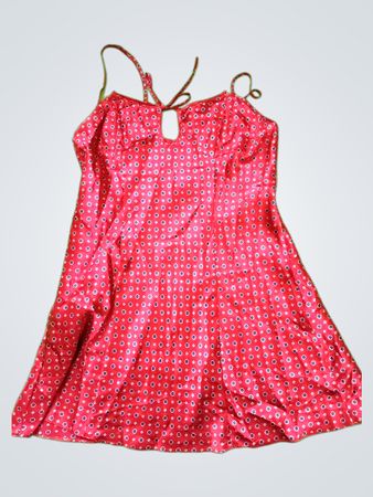 Athena Red Polka Dot Dress