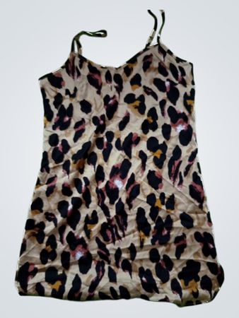 Women's Animal Print Sleeveless Top