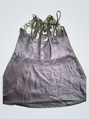 Marks & Spencer Black Lace Trim Slip Dress
