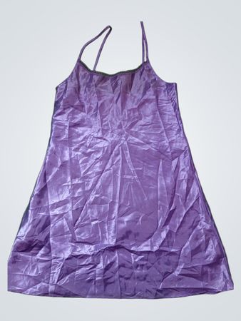 Purple George Dress