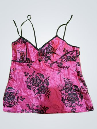 Pink Floral Camisole