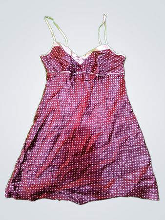 Marks & Spencer Autograph Polka Dot Satin Slip Dress