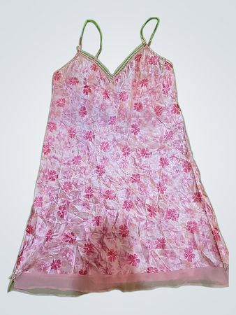 Pink Floral Night Dress