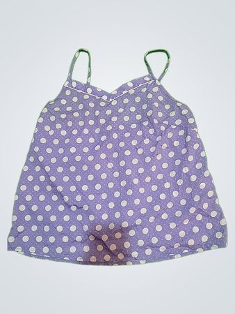 New Look Purple Polka Dot Top
