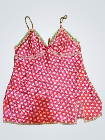 Pink Polka Dot Camisole