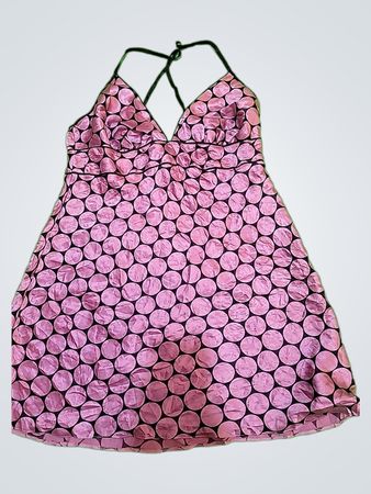 Marks & Spencer Autograph Pink Polka Dot Cami Dress