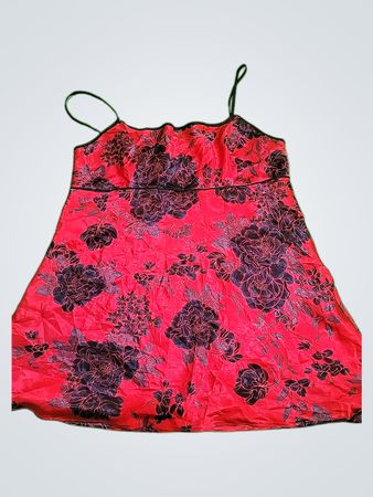 Secret Possessions Red Floral Camisole