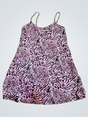 Pink Animal Print Dress