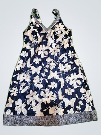 Per Una Sleeveless Floral Print Mini Dress