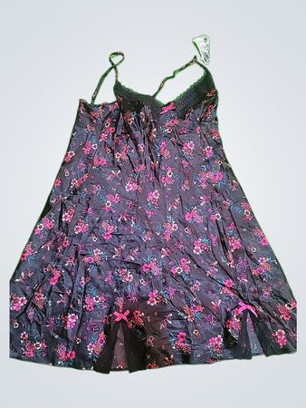 George Floral Lace Trim Slip Nightdress