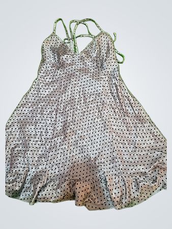 Dorothy Perkins Polka Dot Satin Mini Dress