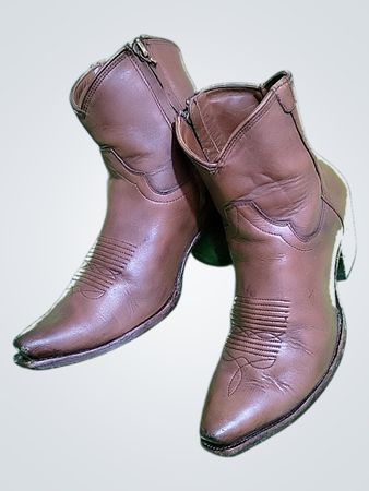 Tecovas Brown Leather Cowboy Boots