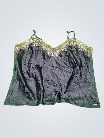 Black Lace Trim Camisole