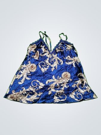 Blue Floral Dress