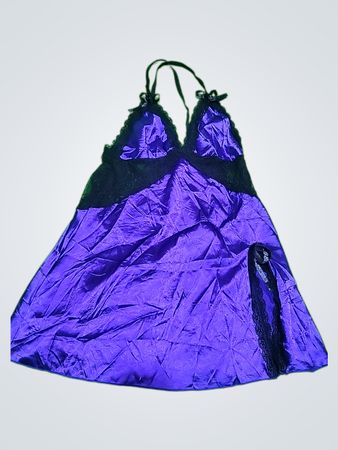 Purple Lace Chemise