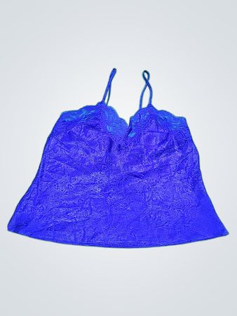 Unbranded Blue Lace Cami Top