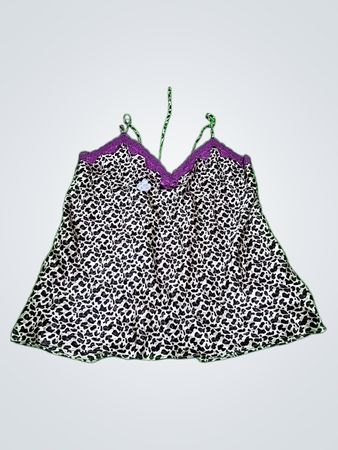 George Leopard Print Top